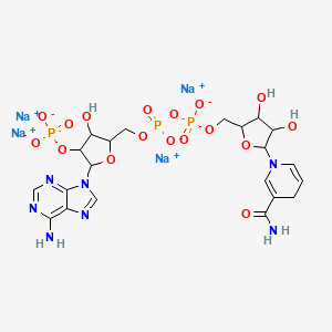 molecular formula C21H26N7Na4O17P3 B8768297 Tetrasodium 