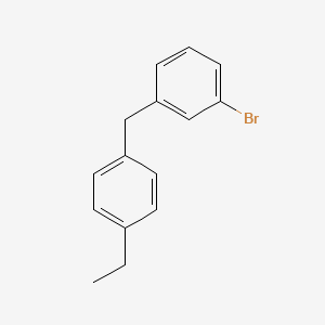 1-Bromo-3-(4-ethylbenzyl)benzene