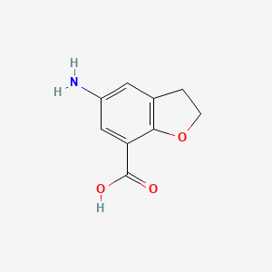 5-Amino-2,3-dihydro-1-benzofuran-7-carboxylic acid