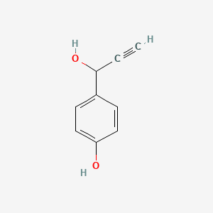 4-(1-Hydroxyprop-2-yn-1-yl)phenol