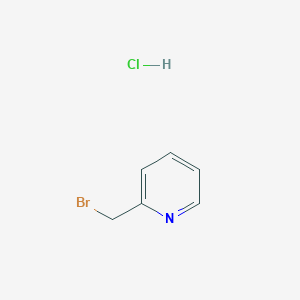 molecular formula C6H7BrClN B8768439 2-(Bromomethyl)pyridine hydrochloride CAS No. 421552-94-5