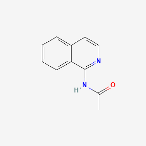 molecular formula C11H10N2O B8768454 Acetamide, N-1-isoquinolinyl- CAS No. 51640-00-7