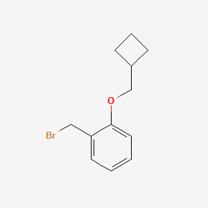 1-(Bromomethyl)-2-[(cyclobutylmethyl)oxy]benzene