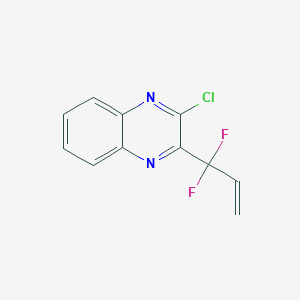 2-Chloro-3-(1,1-difluoroallyl)quinoxaline