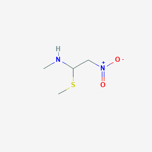 1-Methylamino-1-methythio-2-nitroethaneranitidine