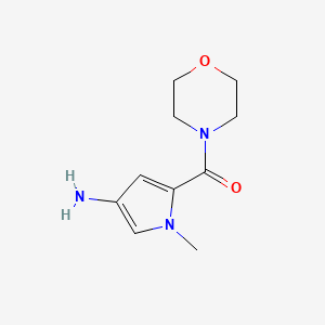 (4-Amino-1-methyl-1H-pyrrol-2-yl)(morpholin-4-yl)methanone