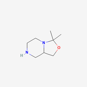 3,3-Dimethylhexahydro-3H-[1,3]oxazolo[3,4-a]pyrazine