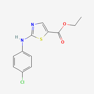 Ethyl 2-(4-chlorophenylamino)-5-thiazolecarboxylate