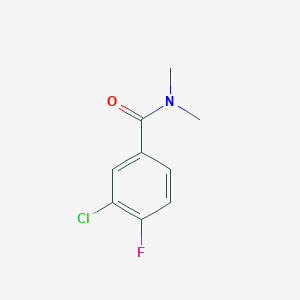3-Chloro-4-fluoro-n,n-dimethylbenzamide
