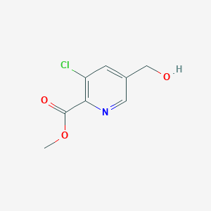 Methyl 3-chloro-5-(hydroxymethyl)picolinate