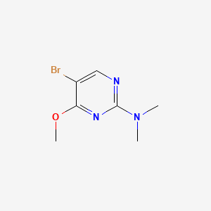5-bromo-4-methoxy-N,N-dimethylpyrimidin-2-amine