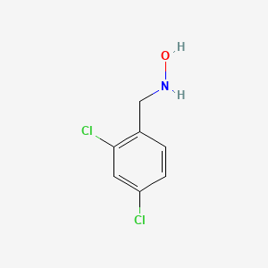 molecular formula C7H7Cl2NO B8768788 N-(2,4-dichlorobenzyl)hydroxylamine 