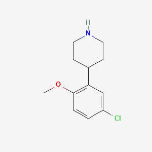 4-(5-Chloro-2-methoxyphenyl)piperidine