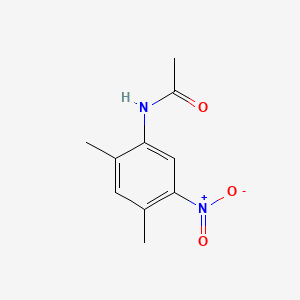 molecular formula C10H12N2O3 B8768835 N-(2,4-Dimethyl-5-nitrophenyl)acetamide CAS No. 62476-60-2