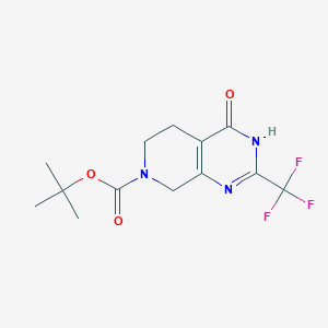 Tert-butyl 4-hydroxy-2-(trifluoromethyl)-5,6-dihydropyrido[3,4-D]pyrimidine-7(8H)-carboxylate