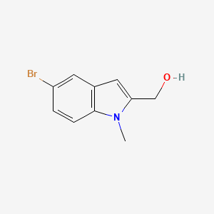 (5-bromo-1-methyl-1H-indol-2-yl)methanol
