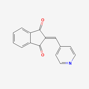 2-(4-Pyridylmethylene) indan-1,3-dione