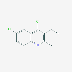 4,6-Dichloro-3-ethyl-2-methylquinoline