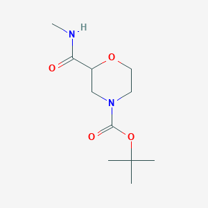 Tert-butyl 2-(methylcarbamoyl)morpholine-4-carboxylate