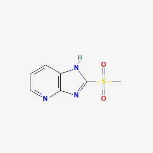 2-(methylsulfonyl)-3H-imidazo[4,5-b]pyridine