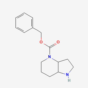 Benzyl hexahydro-1H-pyrrolo[3,2-B]pyridine-4(2H)-carboxylate