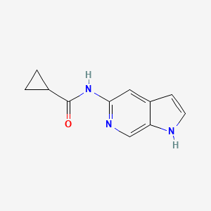 N-(1H-Pyrrolo[2,3-c]pyridin-5-yl)cyclopropanecarboxamide