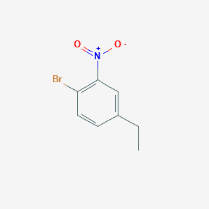 molecular formula C8H8BrNO2 B8769059 1-Bromo-4-ethyl-2-nitrobenzene 