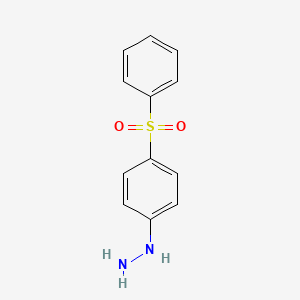 (4-(Phenylsulfonyl)phenyl)hydrazine