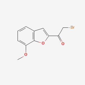 2-Bromoacetyl-7-methoxybenzofuran