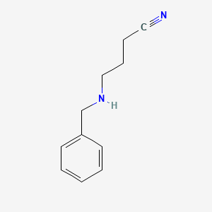 molecular formula C11H14N2 B8769129 4-(Benzylamino)butanenitrile CAS No. 71510-64-0