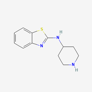 N-(Piperidin-4-yl)-1,3-benzothiazol-2-amine