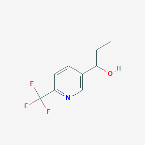 1-(6-(Trifluoromethyl)pyridine-3-yl)propan-1-ol