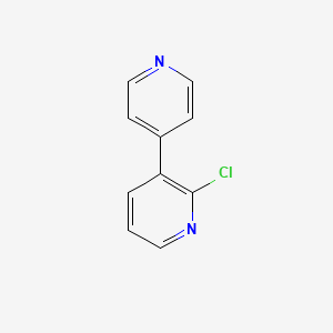molecular formula C10H7ClN2 B8769210 2-Chloro-3,4'-bipyridine 