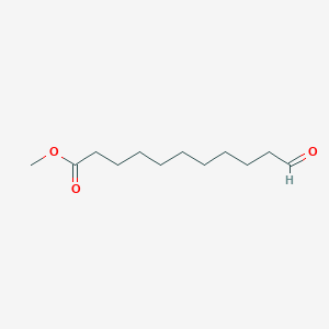 molecular formula C12H22O3 B8769229 Methyl 11-oxoundecanoate CAS No. 1931-65-3
