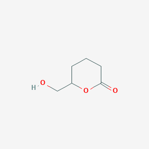 molecular formula C6H10O3 B8769247 6-(hydroxymethyl)tetrahydro-2H-pyran-2-one 