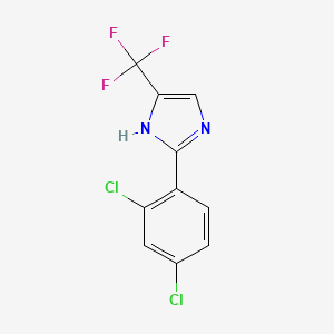 2-(2,4-dichlorophenyl)-5-(trifluoromethyl)-1H-Imidazole