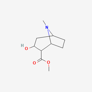 molecular formula C10H17NO3 B8769275 Methylecgonine 