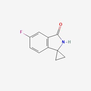 5'-Fluorospiro[cyclopropane-1,1'-isoindolin]-3'-one