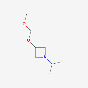 3-(Methoxymethoxy)-1-(propan-2-yl)azetidine