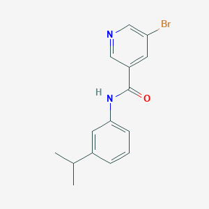 5-bromo-N-(3-isopropylphenyl)nicotinamide