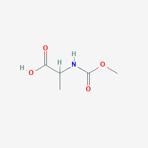 2-[(Methoxycarbonyl)amino]propanoic acid