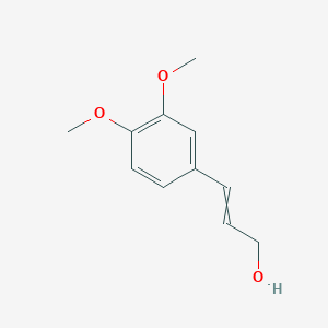 molecular formula C11H14O3 B8769416 2-Propen-1-ol, 3-(3,4-dimethoxyphenyl)- 