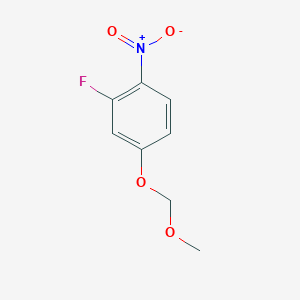 2-Fluoro-4-(methoxymethoxy)-1-nitrobenzene