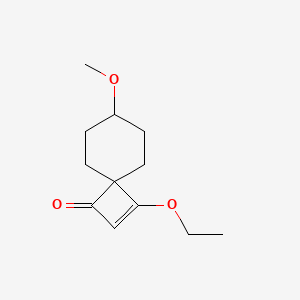 3-Ethoxy-7-methoxyspiro[3.5]non-2-en-1-one