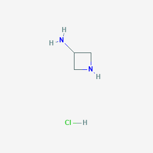 molecular formula C3H9ClN2 B8769725 Azetidin-3-amine hydrochloride 