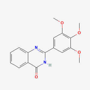 2-(3,4,5-Trimethoxyphenyl)quinazoline-4(3H)-one