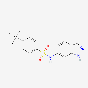 4-tert-Butyl-N-(1H-indazol-6-yl)-benzenesulfonamide