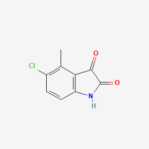 5-Chloro-4-methylindoline-2,3-dione