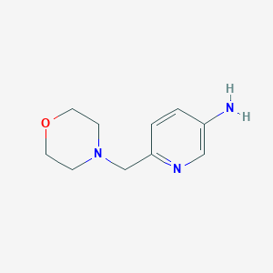 6-(Morpholinomethyl)pyridin-3-amine