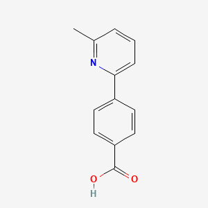 4-(6-Methylpyridin-2-yl)benzoic acid